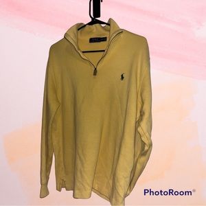 Yellow Ralph Lauren Quarterzip
